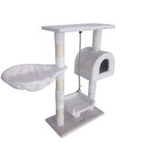 Leopet Kbm001 2grau Cat Tree Scratching Post Kitten Climbing Excercise